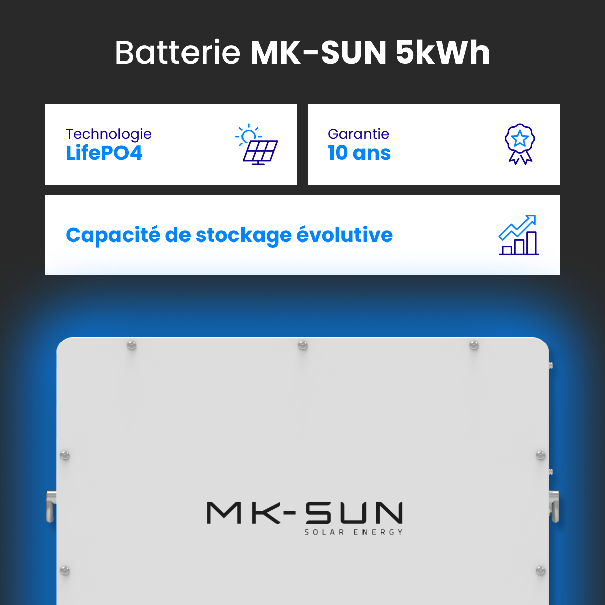 PACK Batterie Solaire 10 kWh - APstorage & Soluna – Image 2